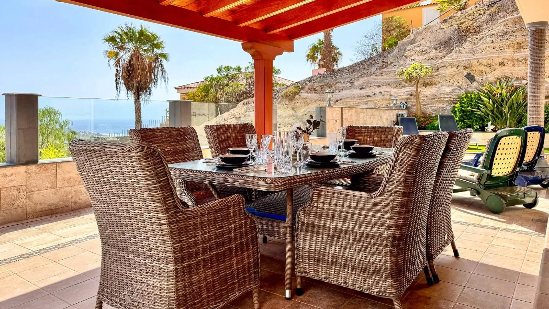 Heated Pool Ocean View Villa Bbq Siam Park 아데제